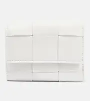 [Bottega Veneta] Bottega Veneta Tri-Fold leather wallet One Size white