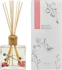 Rosy Rings Botanical Apricot Rose Reed Diffuser 13oz - Essential Oil Reed Diffus