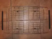 Glacier Bay Stainless Kitchen Sink Wire Basket Extendable Handles Soft Feet NEW