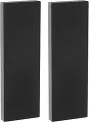 uxcell 2Pcs Knife Handle Liner, 4.7" x 1.6" x 0.3" G10 Spacer Sheets Knife Handle Spacer Material for Knife Scales Slabs Making Supplies Tool, Black