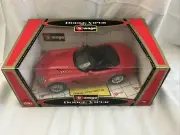 Burago Dodge Viper SRT/10 Gold Collection 1/18 Scale Red