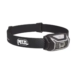 【PETZL 法國 ACTIK CORE 超輕量高亮度頭燈(600流明)《灰》】E065AA/IPX4防水/手電筒