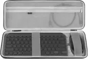Geekria Keyboard Case, Hard Shell Protective Travel Bag Compatible with Logit...