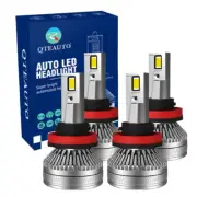 4PC H8/H9/H11 LED High Beam Fog Light 140W 12V -15c~105c For 2007-2013 Volvo S80 (for: Volvo)