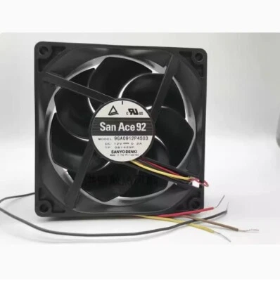 New Sanyo 9025 9GA0912P4S03 DC12V 0.2A 4-wire temperature controlled 9225 fan