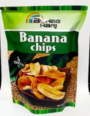 Banana Chips Bahaghari Sweet Taste Saba Banana (2 Packs x 100g)