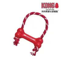 在飛比找momo購物網優惠-【KONG】Goodie Bone with Rope / 