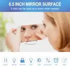 Snooze Digital Vibrating Clock LED Backlight Display with Alarm Mirror Nightlamp