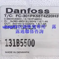 在飛比找露天拍賣優惠-Danfoss丹佛斯變頻器FC-301PK55T4Z20H3