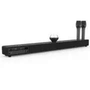 2pcs Karaoke Microphones Bluetooth TV Soundbar w Subwoofer Speaker Home Theater