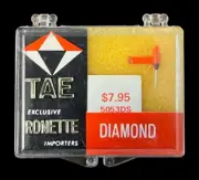 Vintage TAE 5053DS Diamond Stylus Phonograph Needle Replacement Astatic NOS