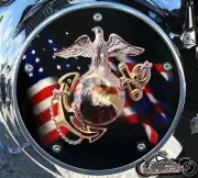 HARLEY DAVIDSON 2019+ SOFTAIL DERBY CLUTCH PRIMARY COVER MARINES