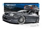 Tickford TE III METEORITE A1 STRETCHED CANVAS (FT183C)