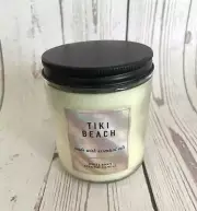 White Barn TIKI BEACH 7oz Single Wick Candle Warm Vanilla Musk, Orchids, Coconut