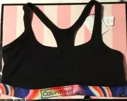 New Calvin Klein Women's Modern Cotton Blend XXXL Unlined Bralette QF6858 N6076