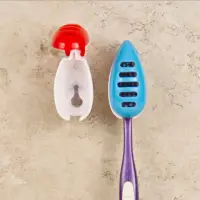 在飛比找momo購物網優惠-【TRAVELON】抗菌牙刷架(牙刷放置架 收納架)