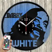 LED Clock Barry White LED Light Vinyl Record Wall Clock LED Wall Clock 4255