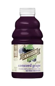 R.W. Knudsen Organic Just Concord Grape Juice, 32 Fl Oz (Pack of 1)