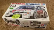 Vintage 1997 Tamiya 58195 Alfa Romeo 155 V6 TI TL01 Kit w/ Extra Wheels - READ!!