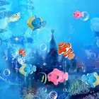 5pcs Decorative Artificial Clownfish Simulation Ocean Tropical Fish Landscaping