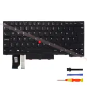 Danish Backlit Keyboard for Lenovo L14 Gen2 (type 20X5, 20X6)Laptop (ThinkPad