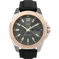 在飛比找PChome24h購物優惠-【TIMEX】天美時 風格系列 44毫米八角錶殼紳士手錶 (