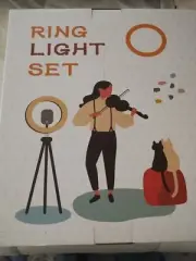 Aureday 12 inch Selfie Ring Light with 62 inch stand and phone holder LED Light.