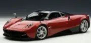 1/18 Autoart Pagani huary red very rare new in box