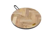 Academy James Round Serving Board Wooden Charcuterie Cheese Platter 30.5x40.5cm