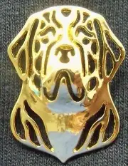SAINT ST BERNARD Dog PIN Goldtone ~ Dog Lover
