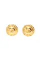 二奢 Pre-loved CHANEL coco mark earrings GP gold vintage
