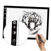 tiktecklab A4 LED Copy Board tracing Light Box,Ultra-Thin with 3 Model