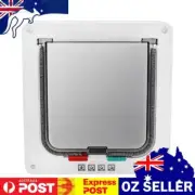 Lockable Magnetic Door Humanity Design Plastic Flap Doors for House Enter Freely