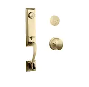 N2lok Seine Door Handle Double Cylinder with Egg Knob Entrance Set Box Pack