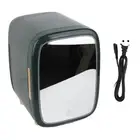 H 12L Mini Fridge Quiet Removable Shelf Cooler Warmer Small Refrigerator With L