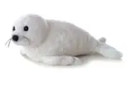 NEW with Tag, Snow the White Seal Stuffed Plush Flopsie 12" Aurora World 31030