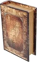 Decorative Books | Decorative Book Box | Vintage Storage Box Display Prop for Home Coffee Table Living Room Bookshelf