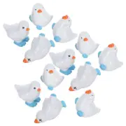 12 Pcs Micro Landscape Ornament Mini Figurine Animal Figurines Ornaments