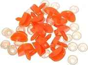 CORHAD 50pcs Mouth Kit for DIY Handmade Duck Ornaments Replacement Parts with Gasket for Crafts and School Projects and Practical