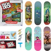 Tech Deck, Toy Machine Sk8shop Fingerboard Bonus Pack, Collectible and Customizable Mini Skateboards, Kids Toys for Ages 6 and Up