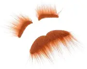 1 Set Novelty Fake Mustache and Eyebrow Kit Party Beard Decor for Adults and Boys and Girls