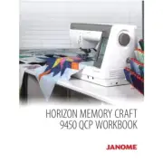 Janome Horizon Memory Craft 9450 QCP Workbook