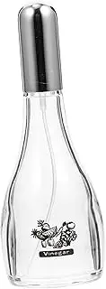 FUNOMOCYA Vinegar Spray Bottle Set Piece Plastic for Kitchen Use Leakproof Compact and Easy to Store Ml Mini Bottle Suitable for Vinegar Oil and Sauce