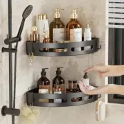 Adhesive Bathroom Shower Caddy Shelf No Drill Shampoo & Towel Storage Organizer