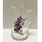 Vintage Avon 8" "Wild Violets" Glass (36oz), a J. Walsh Design, (1980s)-NEW