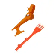 Mini Rake Lightweight Practical Roof Leaf Helper for Roof Home Gift Yard