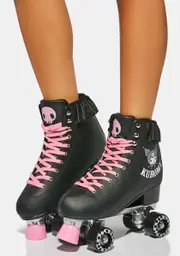 [Dolls Kill x Hello Kitty] Tough Love Kuromi Roller Skates