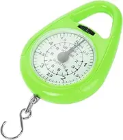 CLISPEED Portable Spring Scale for Luggage Mechanical Weight Measurement Tool Lightweight and Easy to Use for Travel Fishing and Home and Construction