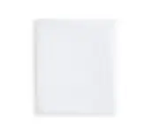Luxury Cotton Percale Flat Sheet, King, White