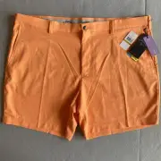 Callaway Pro Spin 3.0 Golf Shorts Men's Size 44 Orange Tangerine 7” NEW NWT